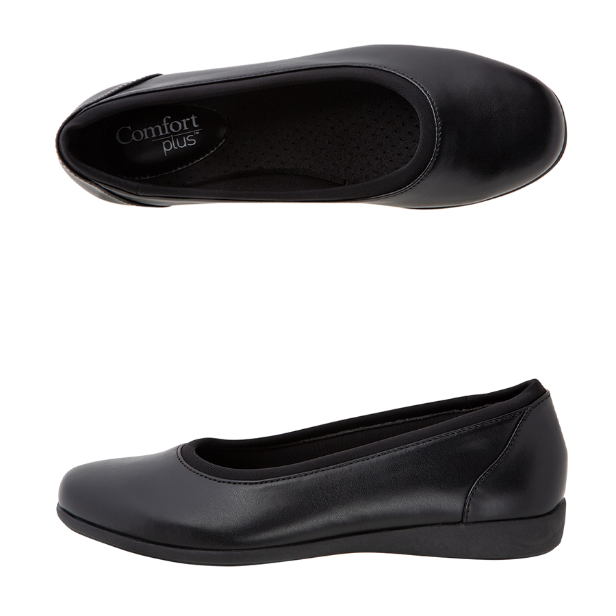 Payless Comfort Plus By Predictions Women's Wide Width Blissful Flat