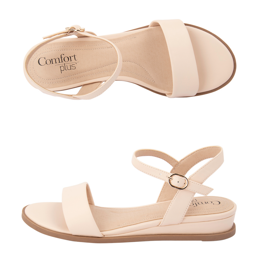 Payless Comfort Plus by Predictions Women's Blanche Low Wedge