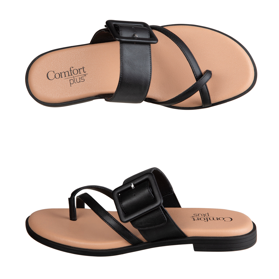 Payless Comfort Plus by Predictions Women's Viola Thong Flat