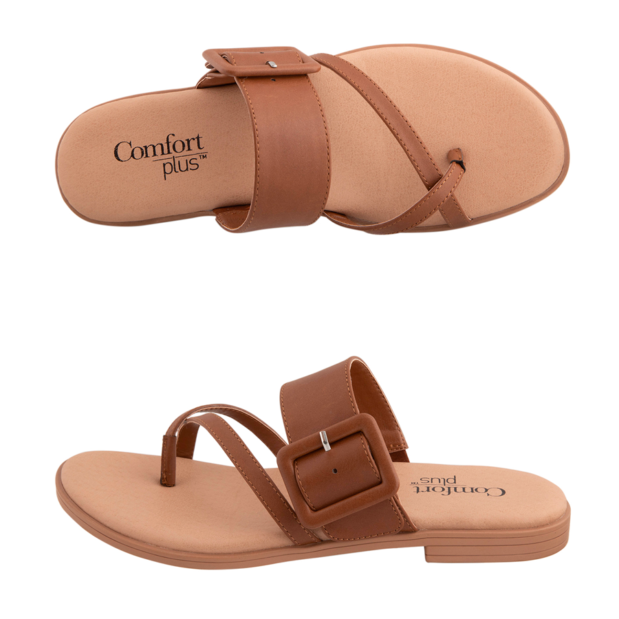 Payless Comfort Plus by Predictions Women's Viola Thong Flat