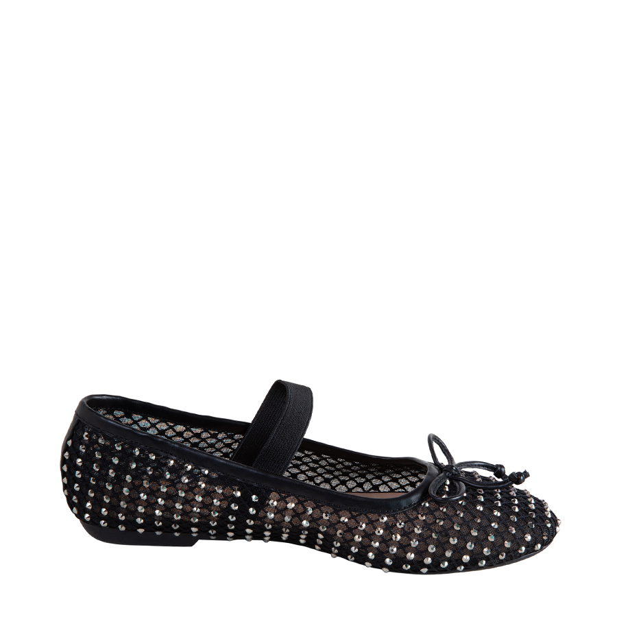Payless Fioni Women's Mesh Elle Rhinestone Flat