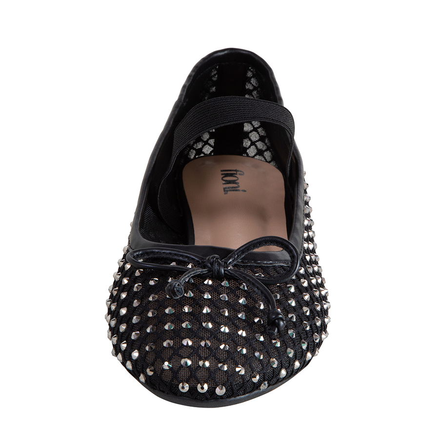 Payless Fioni Women's Mesh Elle Rhinestone Flat