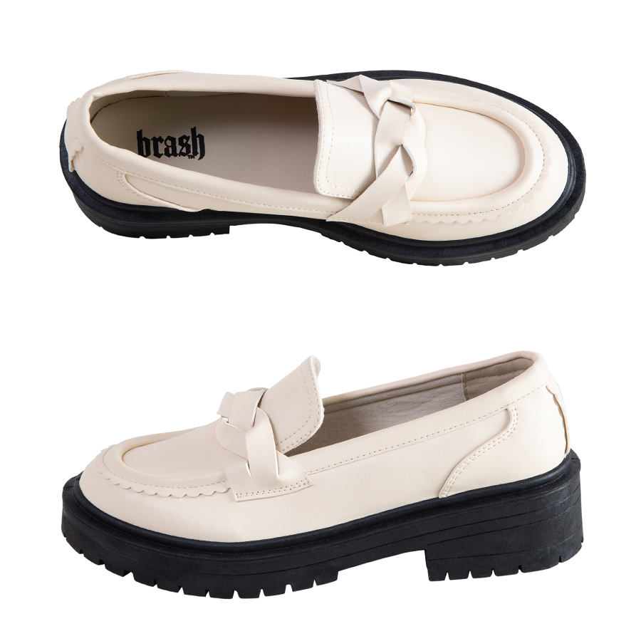 Payless Brash Women's Octavia PU Lug Loafer