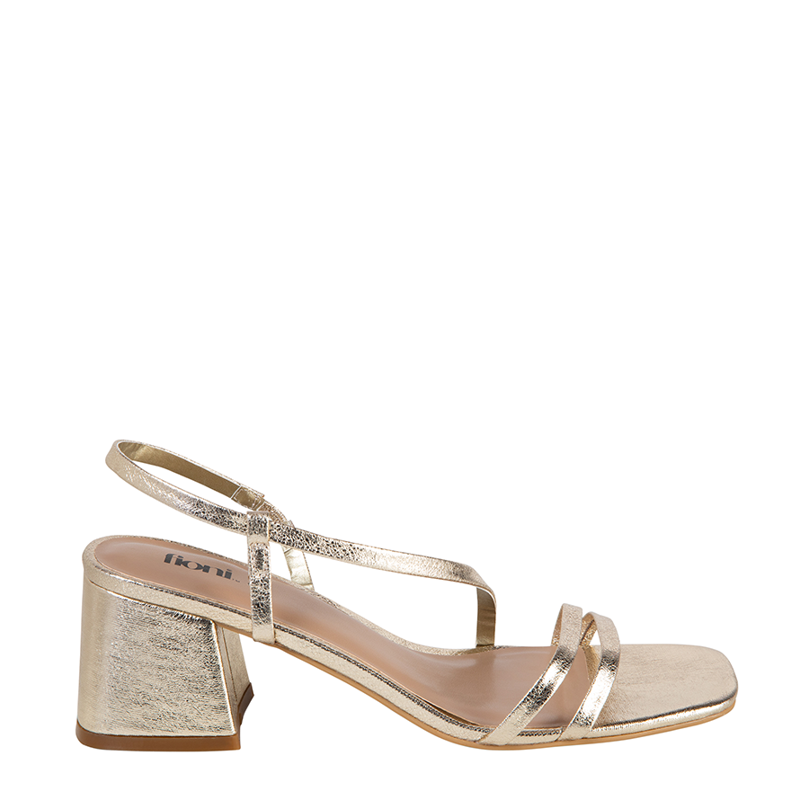Payless Fioni Women's Gladys PU Strappy Low Heel Sandal