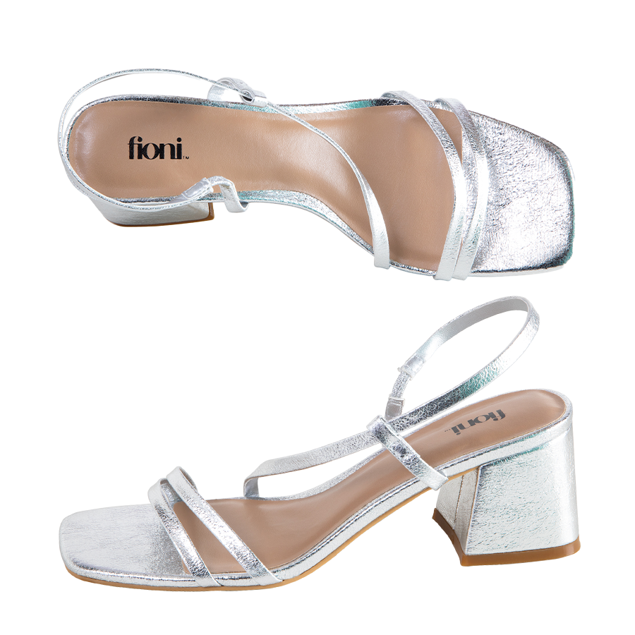 Payless Fioni Women's Gladys PU Strappy Low Heel Sandal