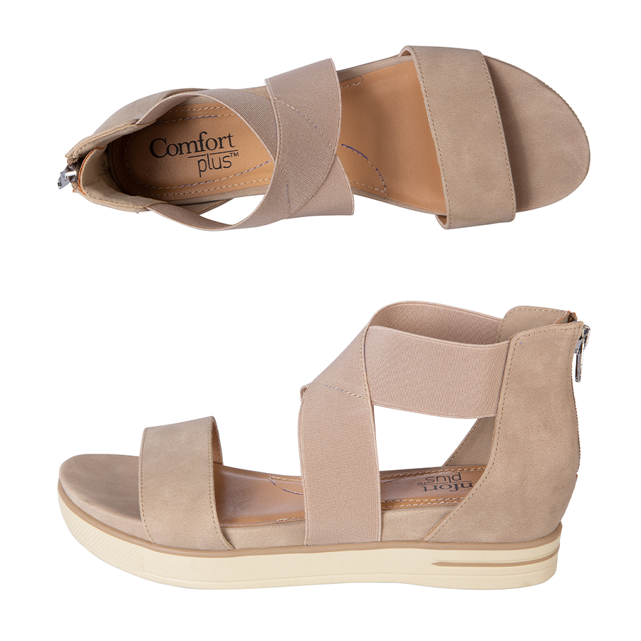 Payless Comfort Plus by Predictions Women's Ricki Wedge Sandal