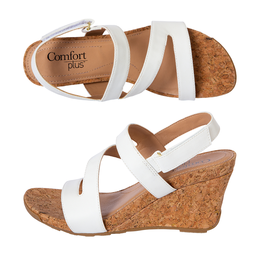 Payless Comfort Plus by Predictions Women's Silvie Wedge Sandal