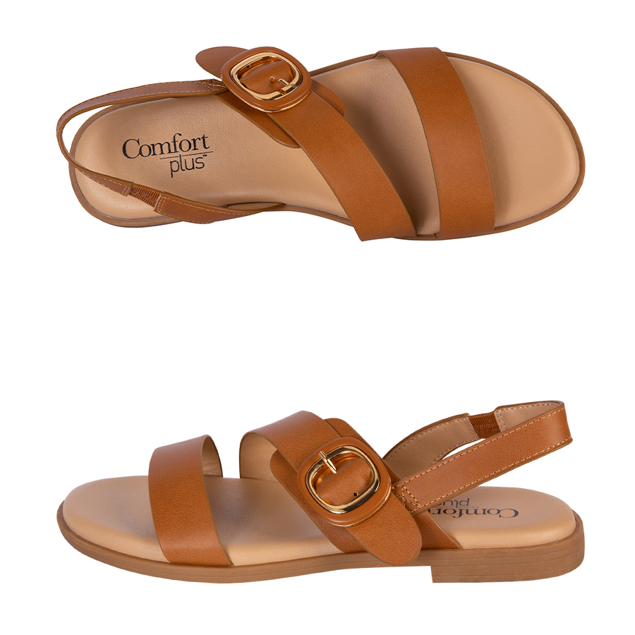 Payless Comfort Plus by Predictions Women's PU Vera Sling Flat