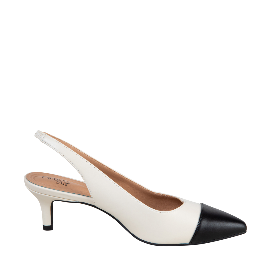 Payless Comfort Plus By Predictions Women's Kittie Captoe Mid Slingback