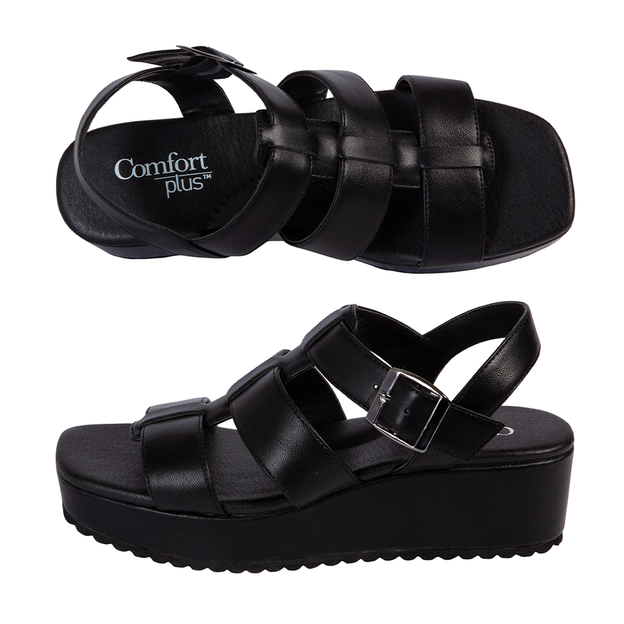Payless Comfort Plus by Predictions Women's Cassidy Fisherman Sandal