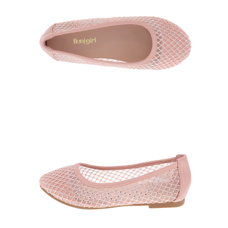 Payless Fioni Girl Girl's Vanda Mesh Ballerina