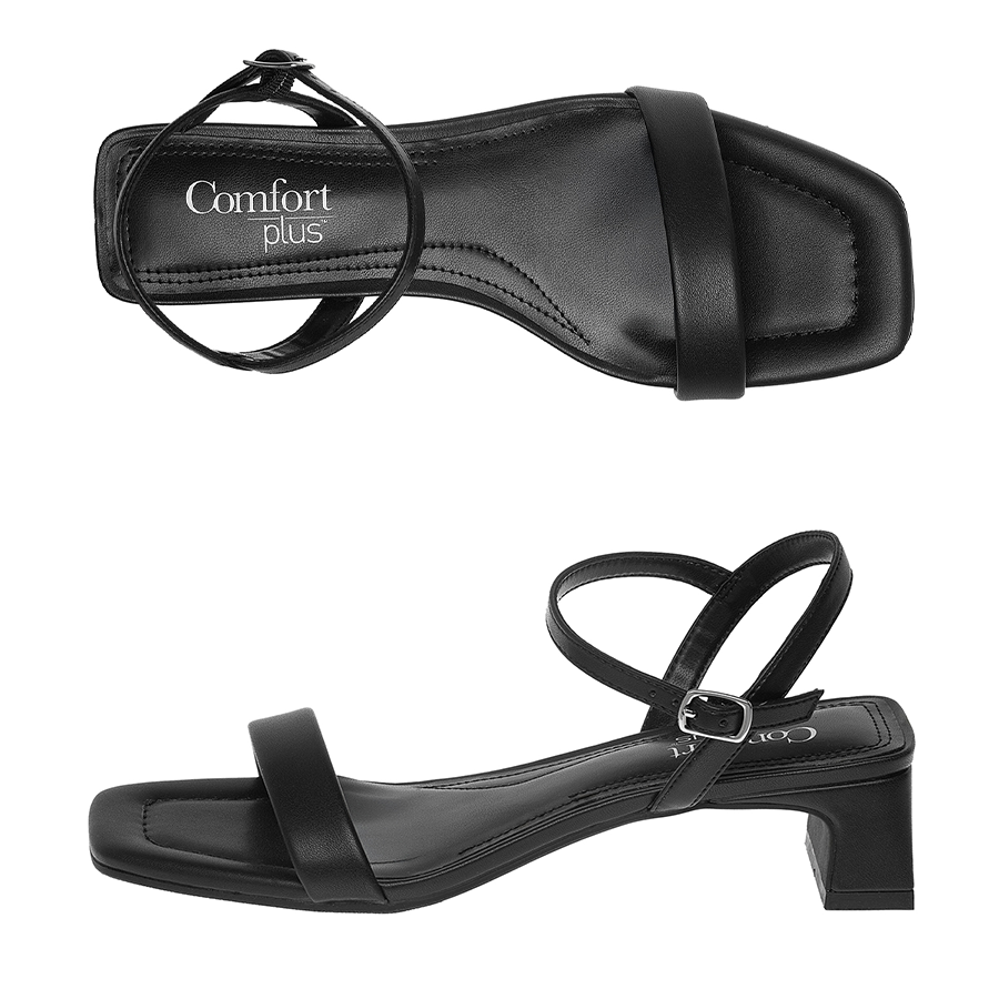 Payless Comfort Plus By Predictions Women's Tulsi Mid Heel Sandal