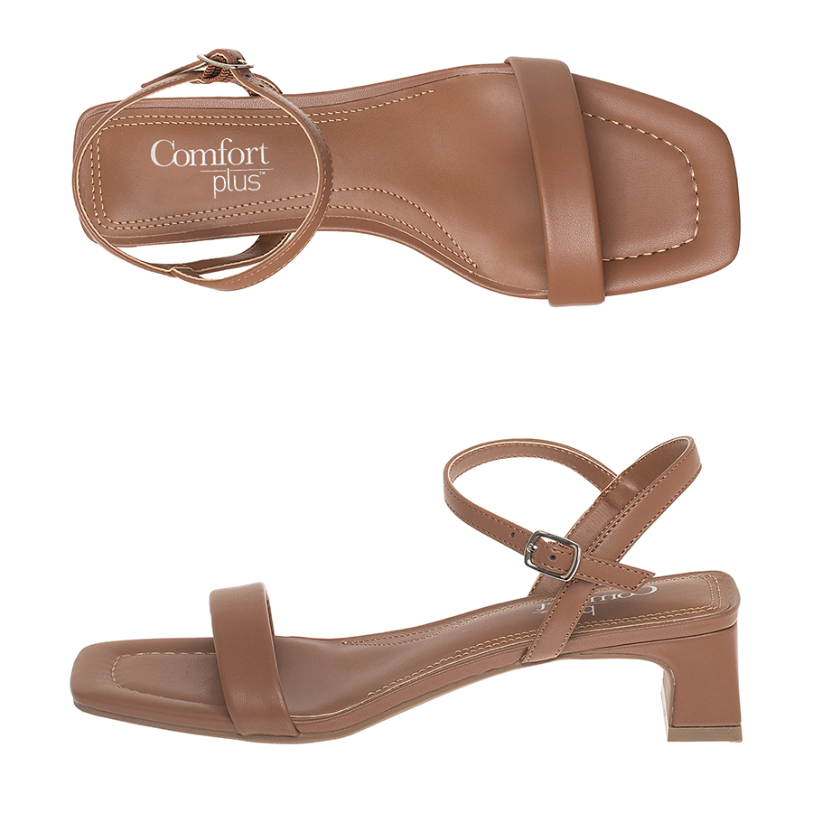Payless Comfort Plus By Predictions Women's Tulsi Mid Heel Sandal