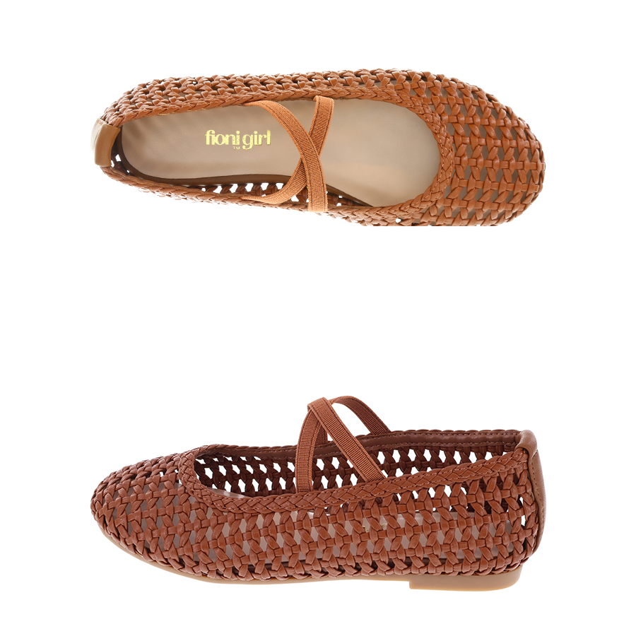 Payless Fioni Girl Girl's Carito Woven Mary Jane