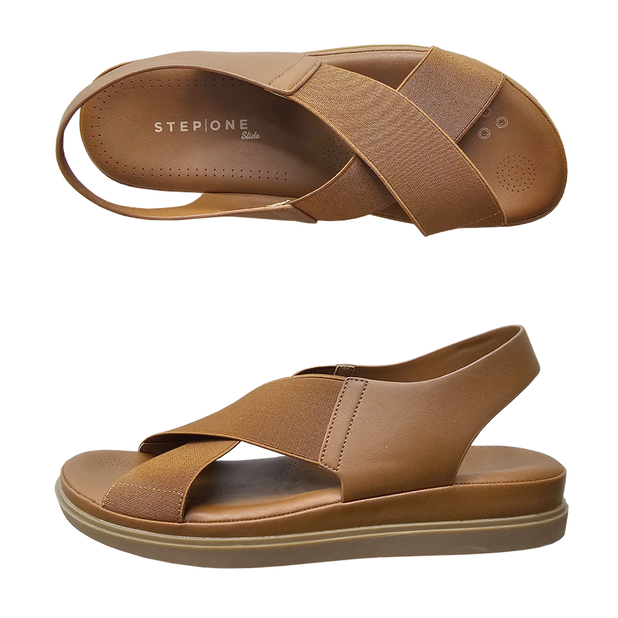 Payless Step One Slide Women's Trina Crossband Sandal