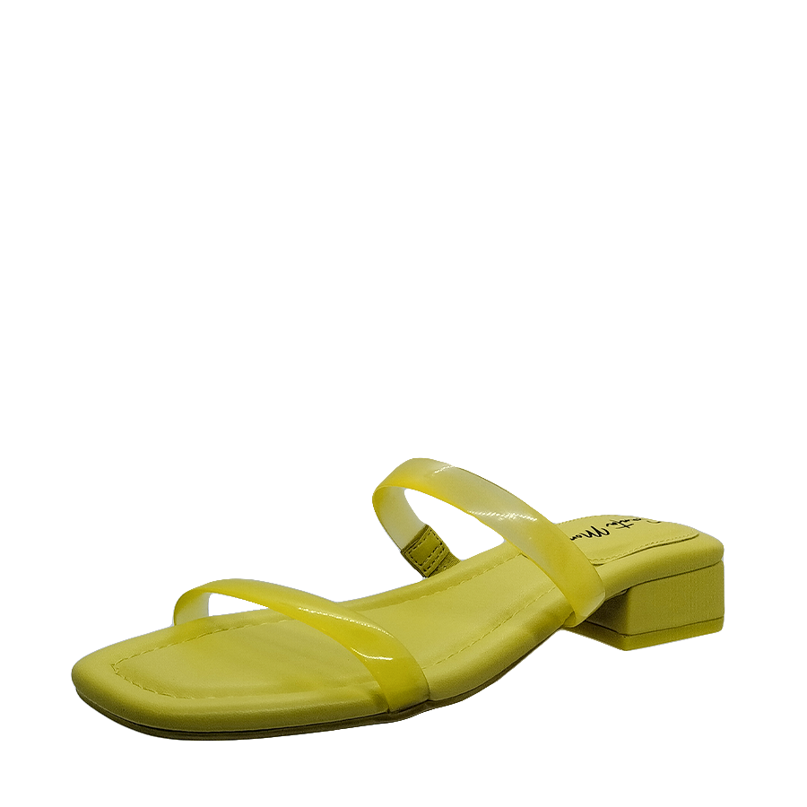 Yellow sandals top payless