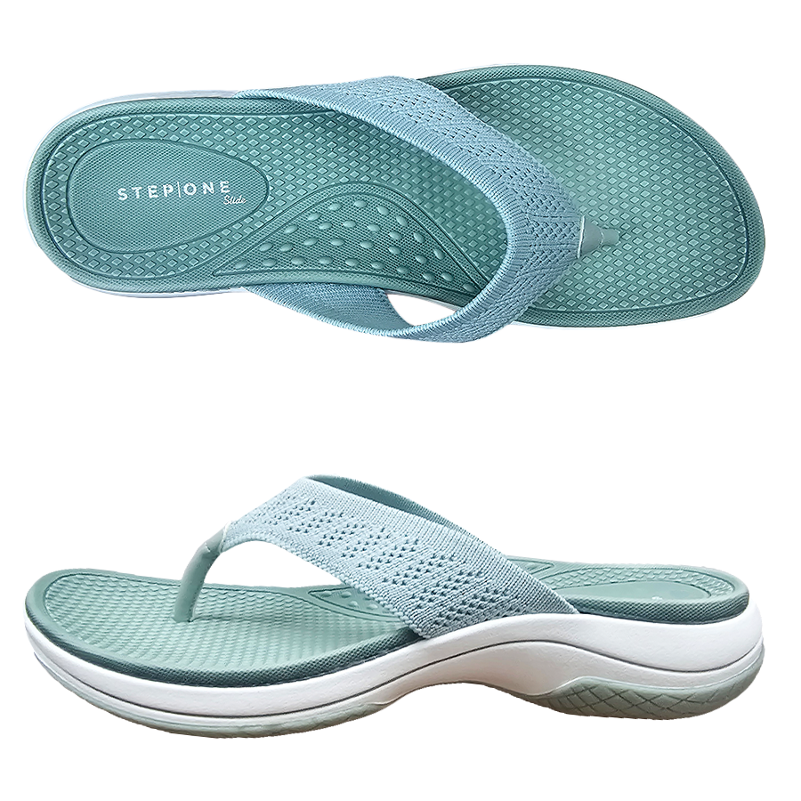 Payless Step One Slide Women's Knit Thong Slide