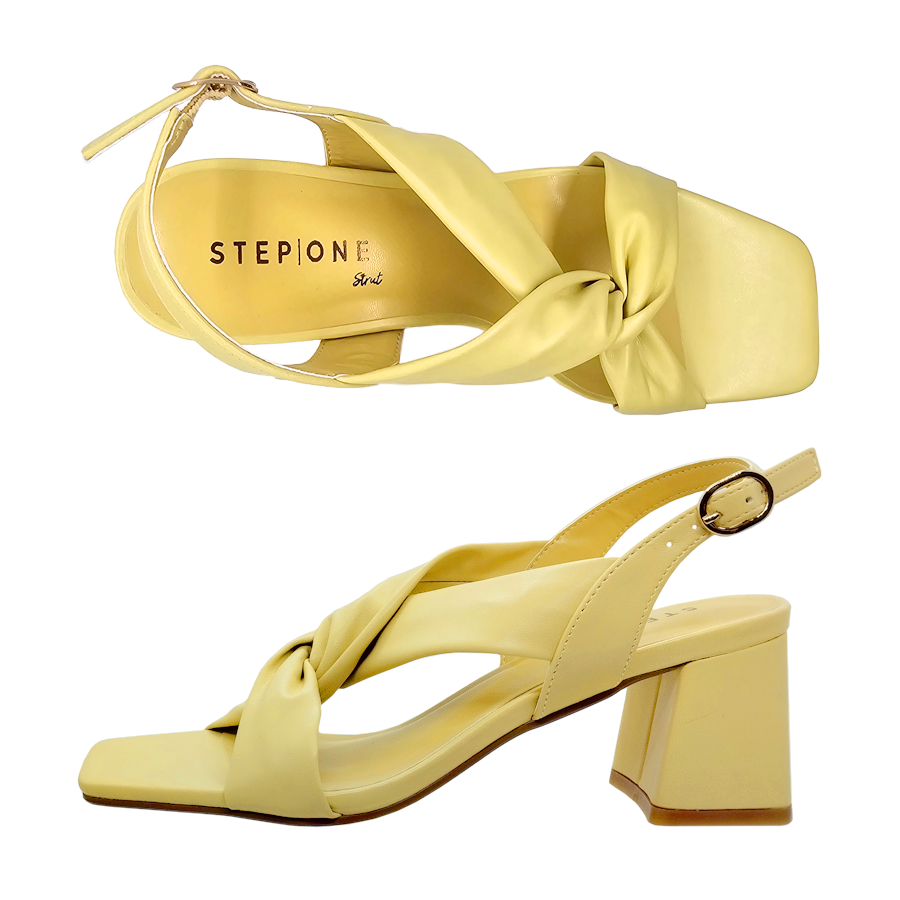 Yellow heels payless hotsell