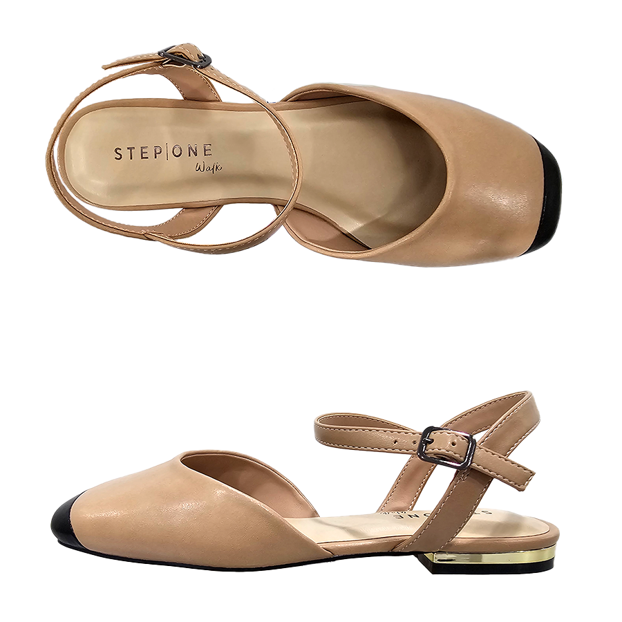 Payless Step One Walk Women's Ankle Strap Flat