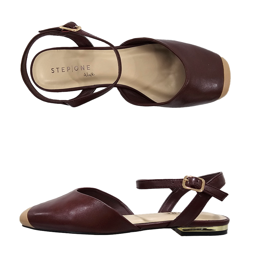 Payless Step One Walk Women's Ankle Strap Flat