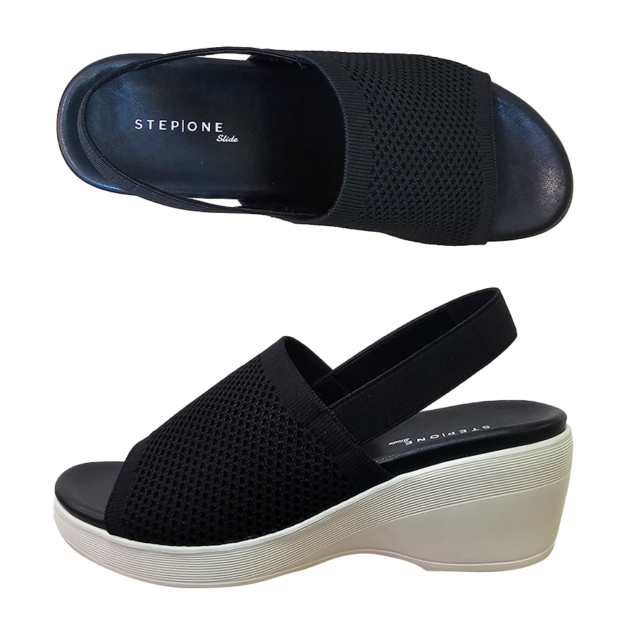 Payless Step One Slide Women's Denise Sandal Wedge