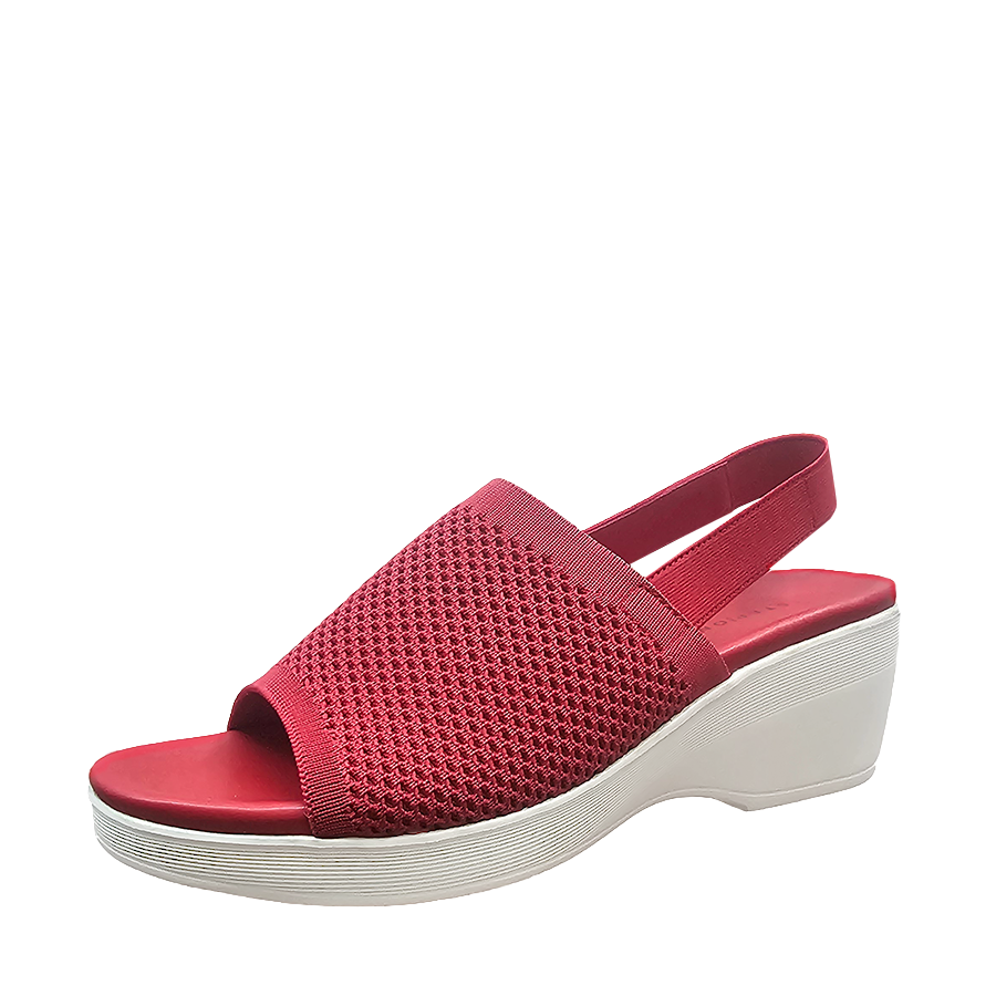 Red wedge shoes payless discount
