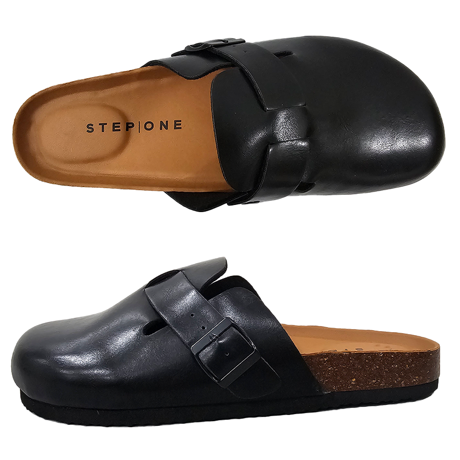 Payless Step One Men's Nolan Footbed Clogs