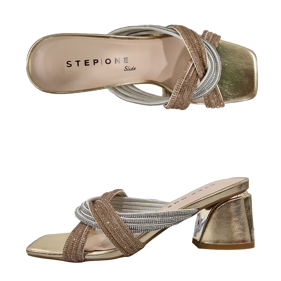 Payless Step One Slide Women's Regina Block Heel