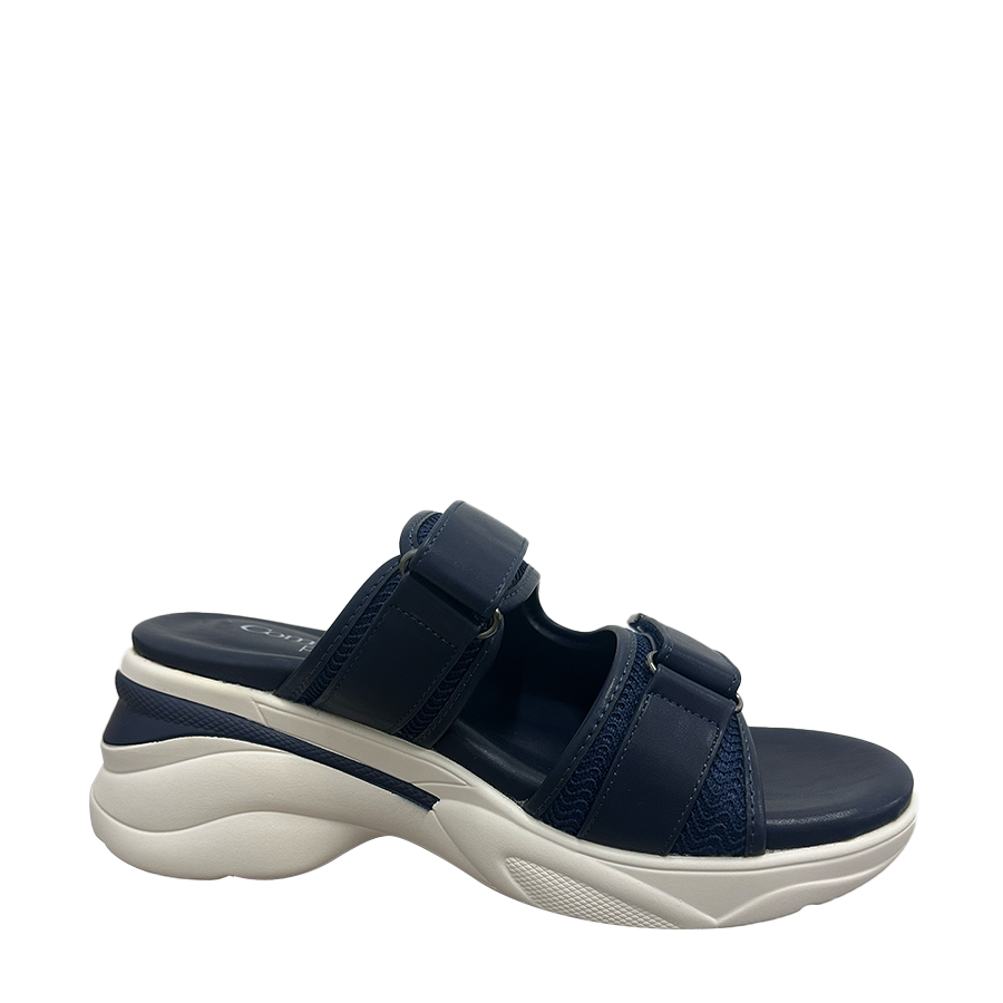 Payless Comfort Plus by Predictions Women's Ginnie Low Wedge Slide
