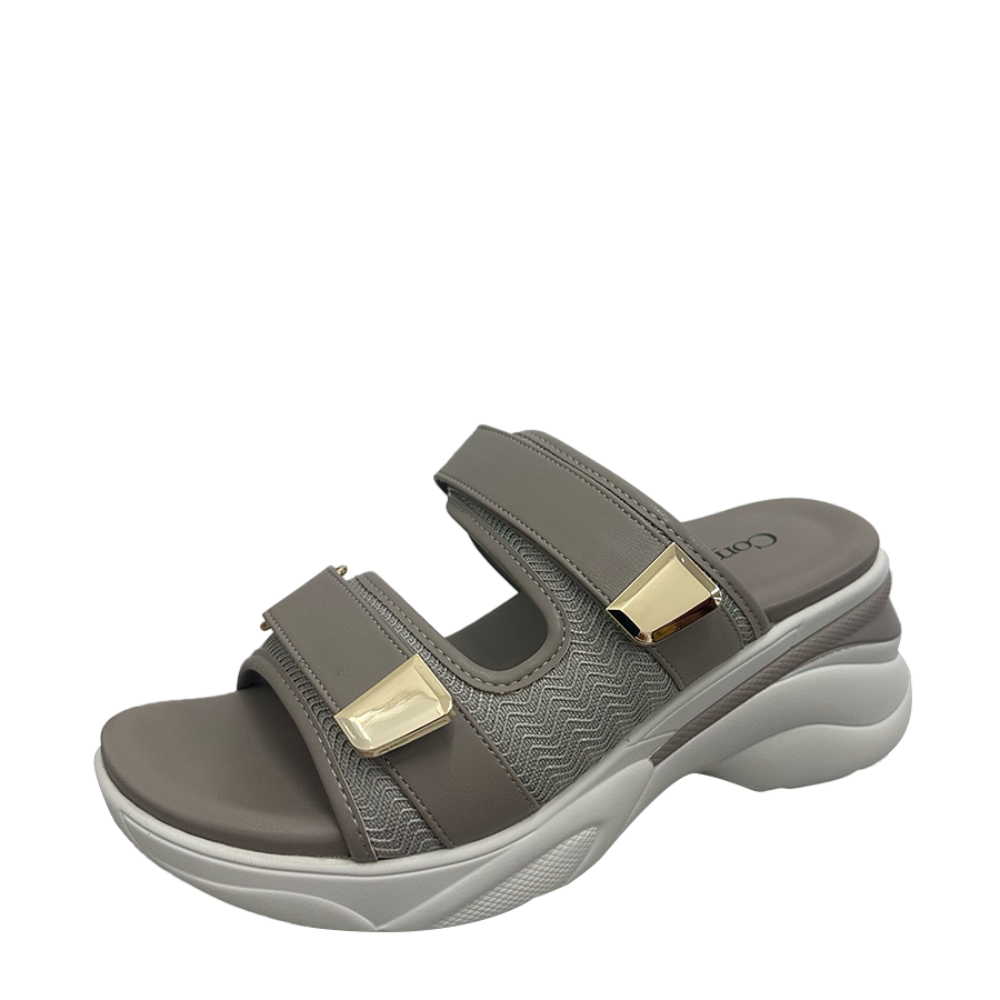 Payless Comfort Plus by Predictions Women's Ginnie Low Wedge Slide