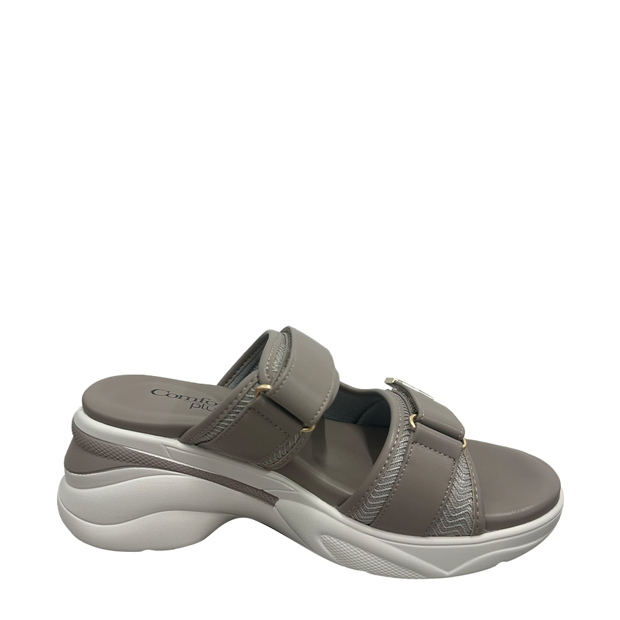 Payless Comfort Plus by Predictions Women's Ginnie Low Wedge Slide