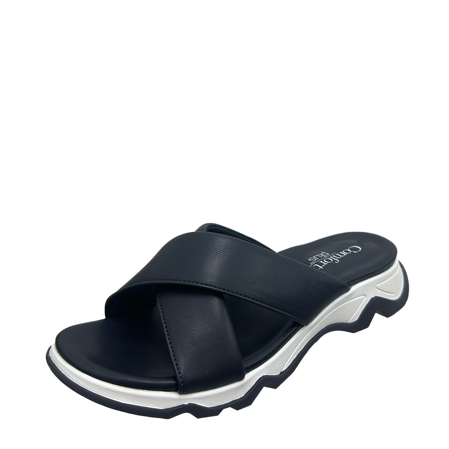 Payless Comfort Plus by Predictions Women's Mindi Cross Strap Sandal
