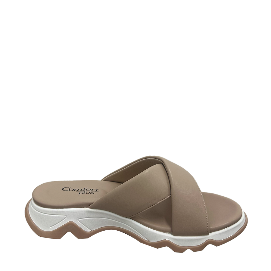 Payless Comfort Plus by Predictions Women's Mindi Cross Strap Sandal