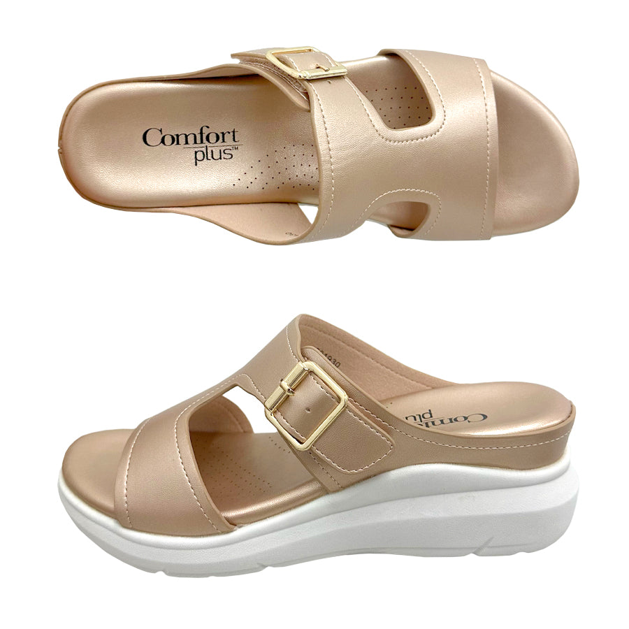 Payless Comfort Plus by Predictions Women's Oli Low Wedge