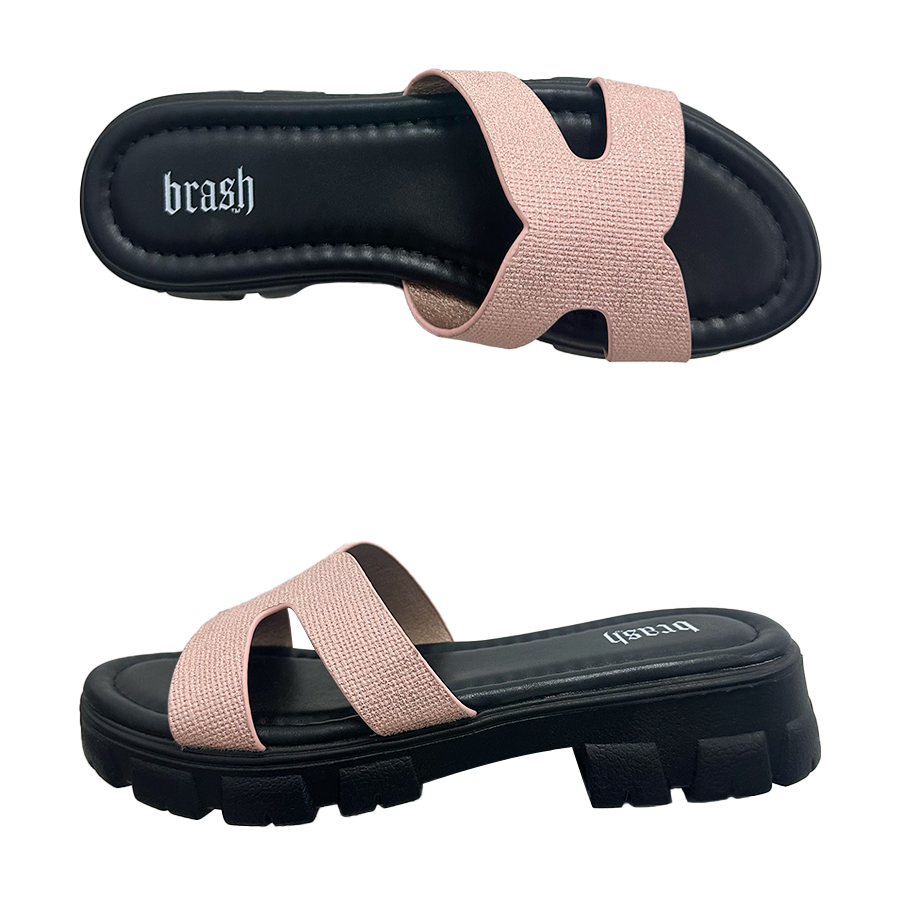Payless BRASH Girl's Vera Lug Slide