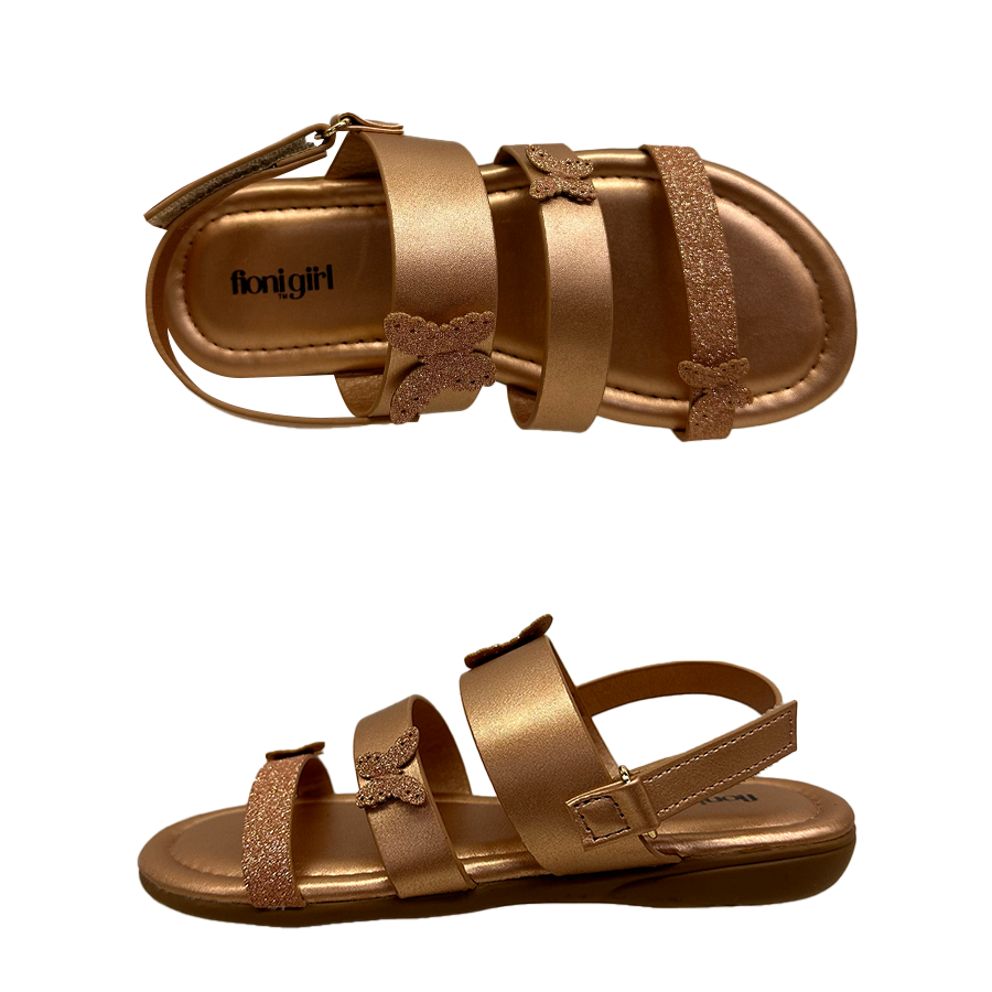 Payless Fioni Girl's Butterfly Triple Band Sandal
