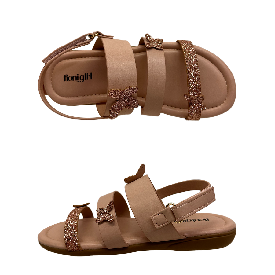 Payless Fioni Girl's Butterfly Triple Band Sandal