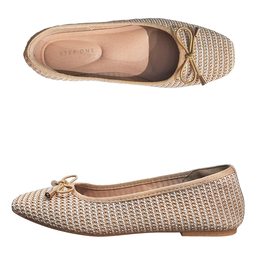 Payless Step One Walk Women's Raffia Frankie Ballerina