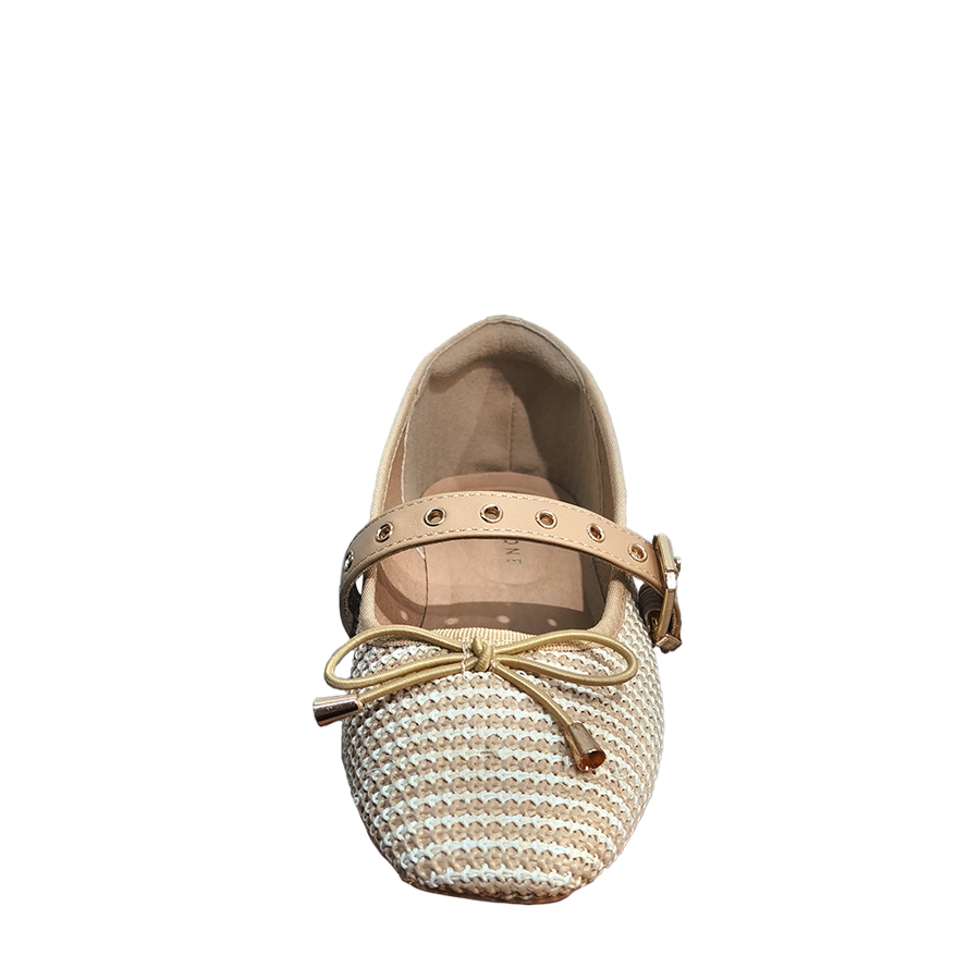 Payless Step One Walk Women's Raffia Georgie Ballerina