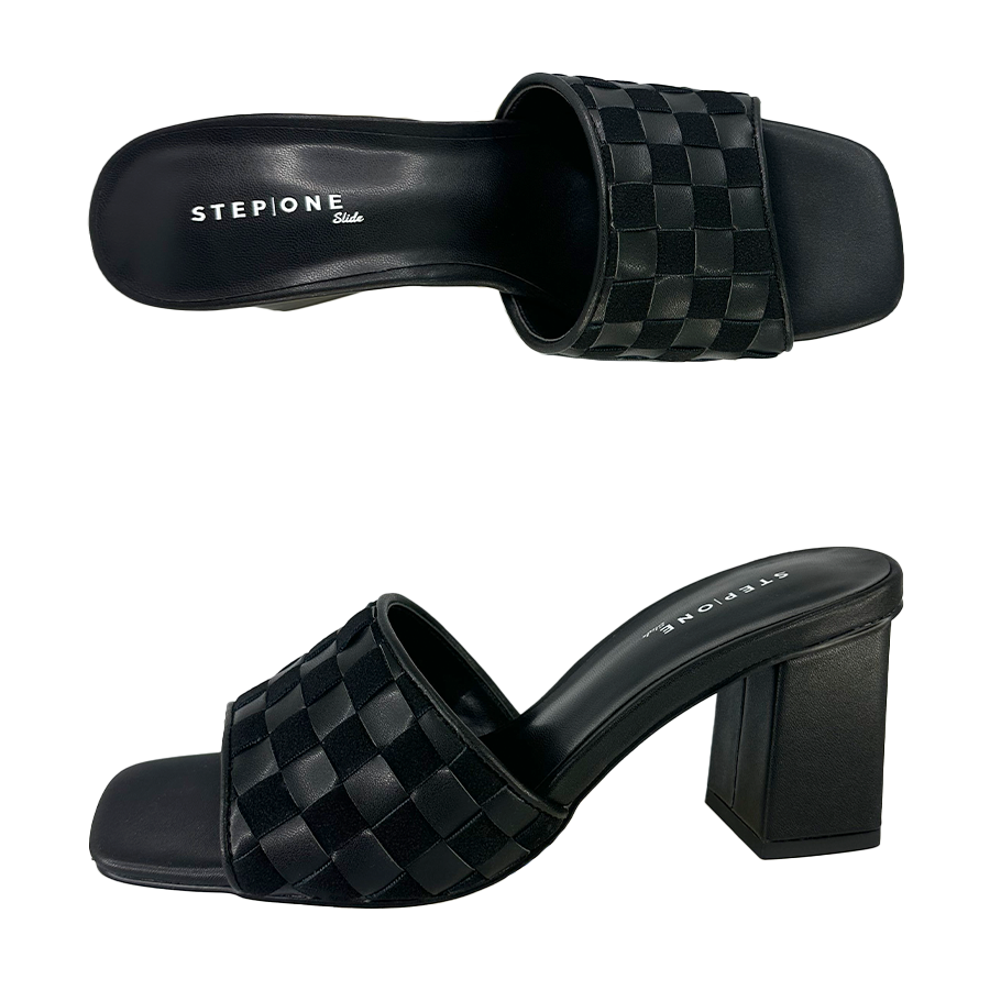 Payless Step One Slide Women's Rue Block Heel