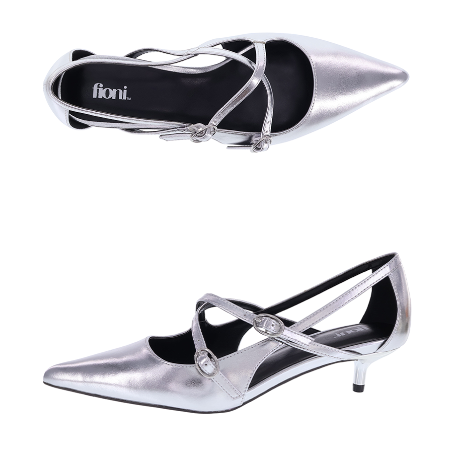 Payless Fioni Women's Jazmin Dorsay Kitten Heel
