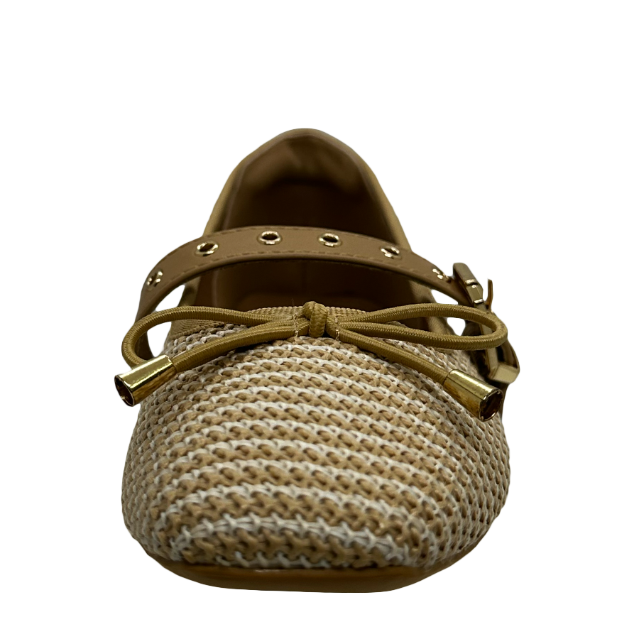 Payless Step One Walk Women's Raffia Georgie Ballerina