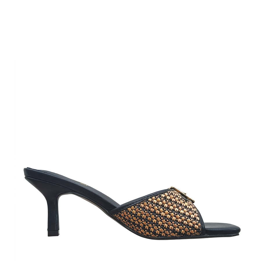 Payless Step One Strut Women's Hazel Raffia Heel