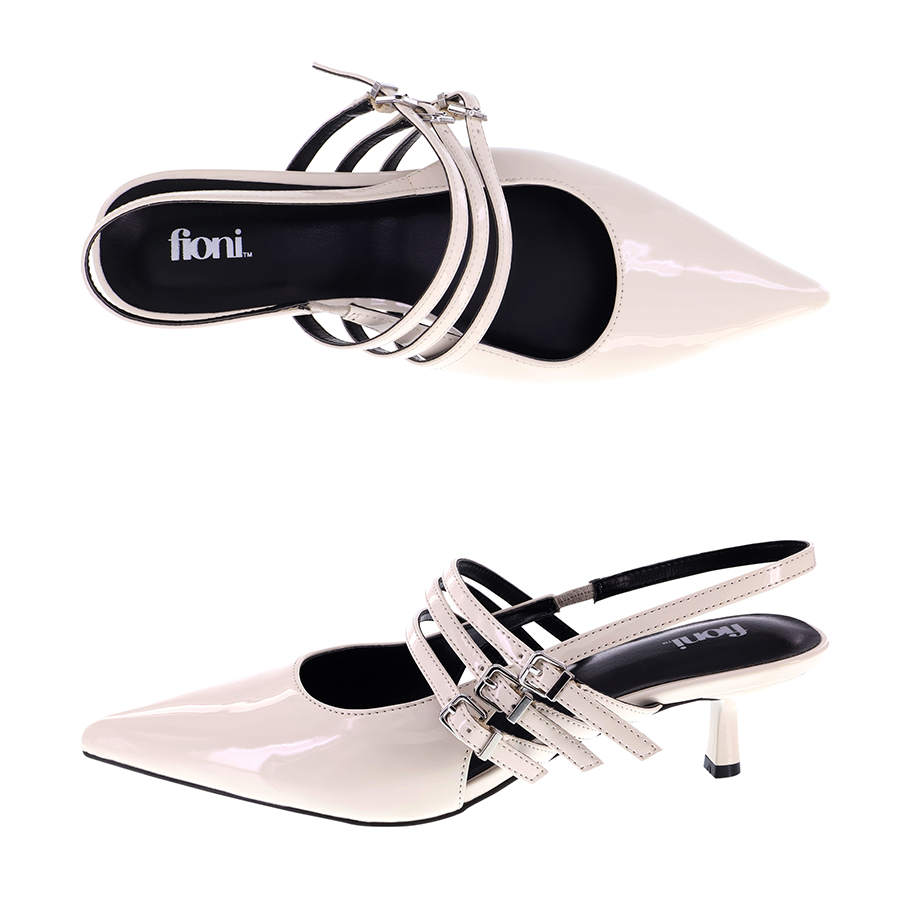 Payless Fioni Women's Pat Chance Slingback Kitten Heel