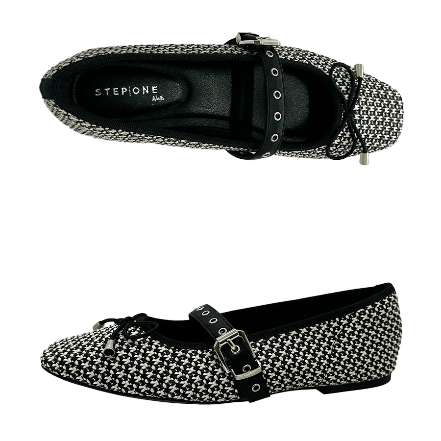 Payless Step One Walk Women's Raffia Georgie Ballerina