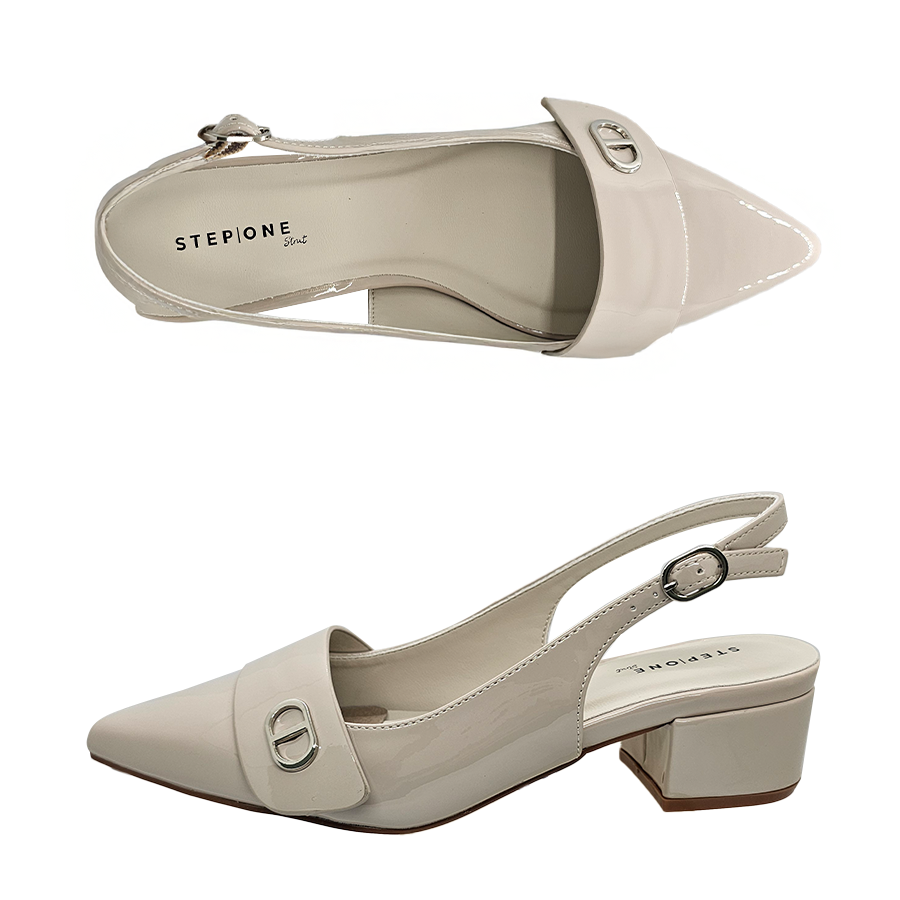 Payless Step One Strut Women's Luna Slingback Low Heel