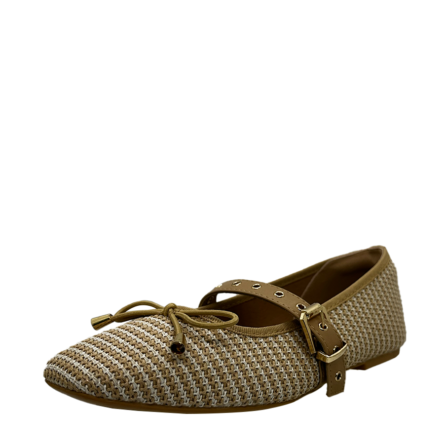 Payless Step One Walk Women's Raffia Georgie Ballerina