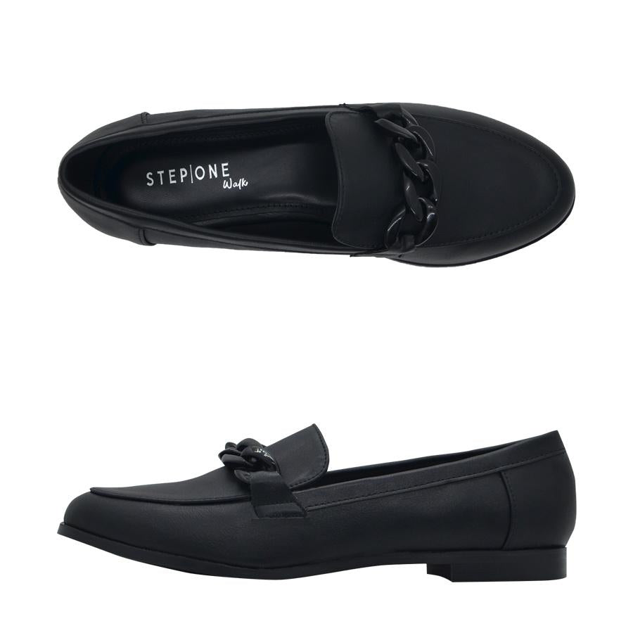 Payless Step One Walk Women's Tailor Chain Loafer
