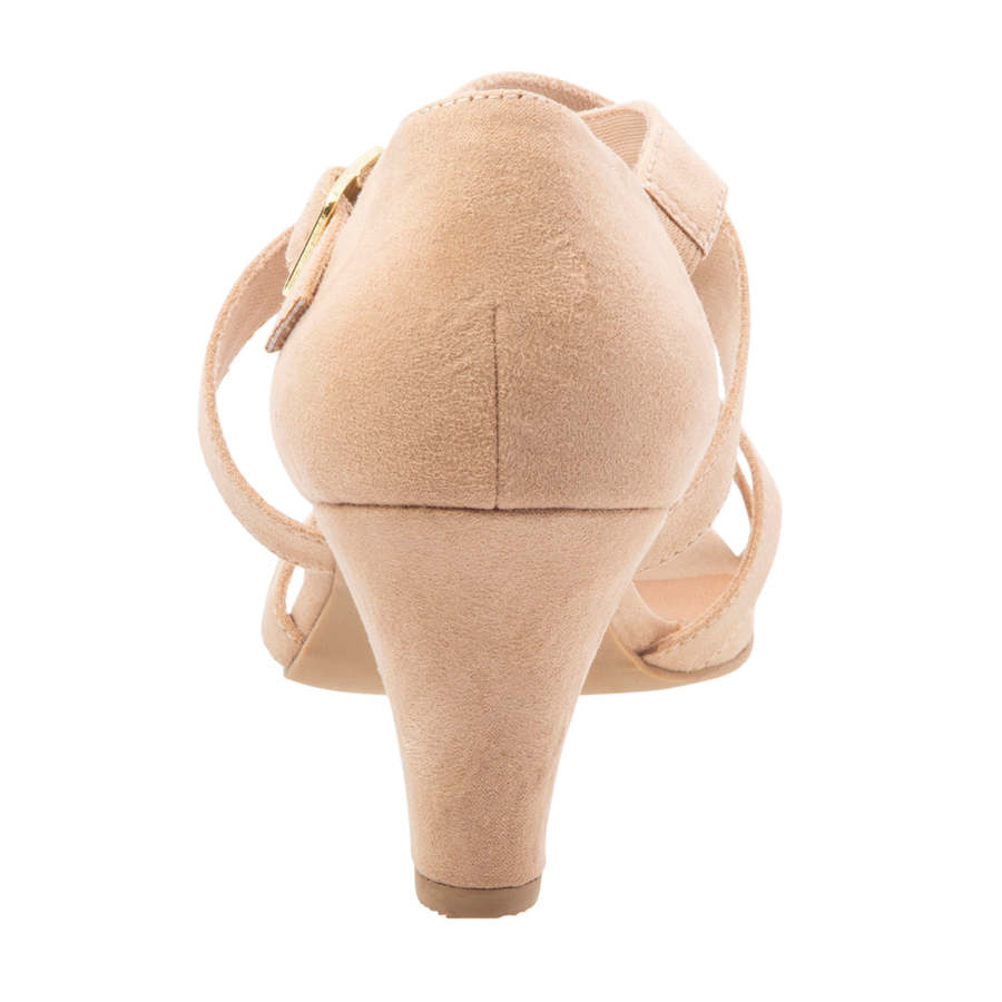 Payless Comfort Plus by Predictions Women's Wide Width Maud Heel Sandal