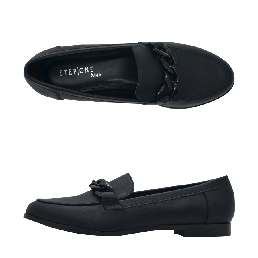 Payless Step One Walk Women's Tailor Chain Loafer